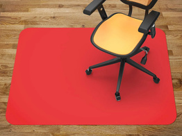 Mata ochronna pod fotel - Czerwona