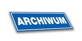 Tabliczka PCV - Archiwum