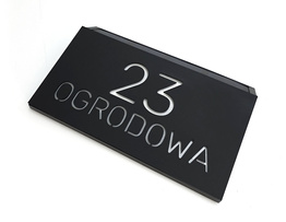 Solarna tabliczka adresowa LED