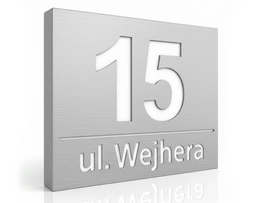 Podświetlany numer domu wzP2