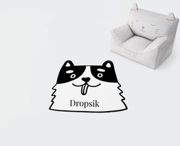 Personalizowana mata pod miskę psa - 0036