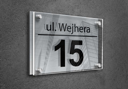 Tabliczka adresowa 3D wz4