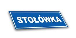 Tabliczka PCV - Stołówka