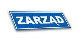 Tabliczka PCV - Zarząd