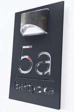 Solarna tabliczka adresowa LED v2
