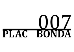 Numer na dom z czarnej plexi PL1