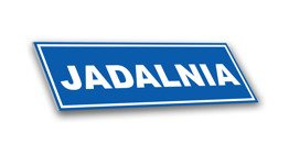 Tabliczka PCV - Jadalnia