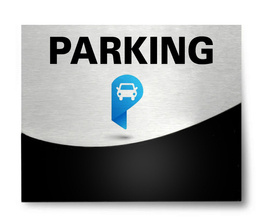 Tabliczka hotelowa Parking v2 Silver Layer