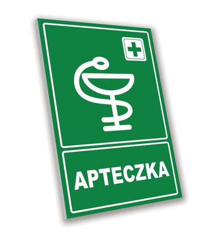 Tabliczka PCV - Apteczka