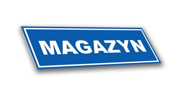 Tabliczka PCV - Magazyn