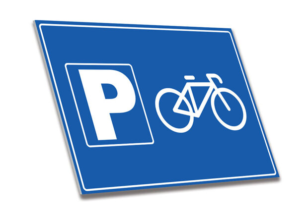 Tabliczka PCV - Parking dla rowerów