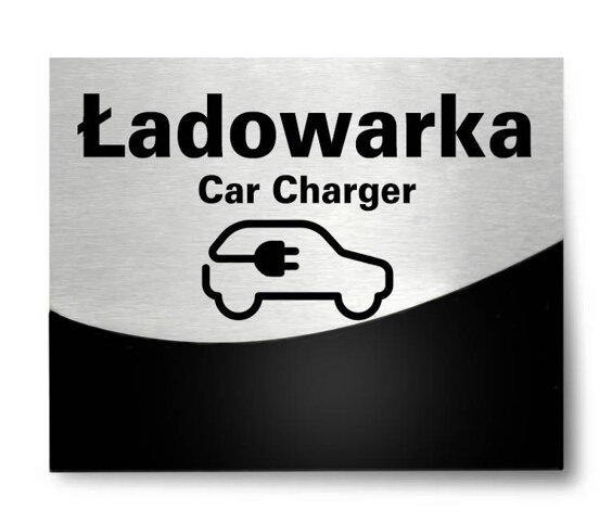Tabliczka hotelowa Ładowarka Car Charger v2 Silver Layer